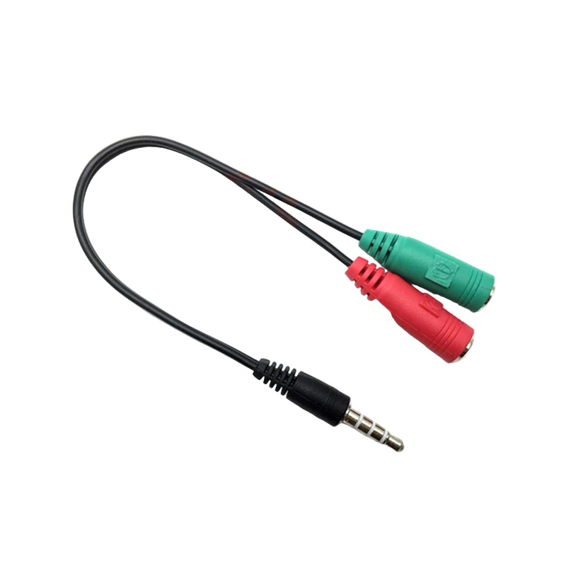 Splitter Headphones jack 3.5 mm Stereo Audio Y-Splitter 2 Female to 1 Male Adapter or 2 Male to 1 Female
