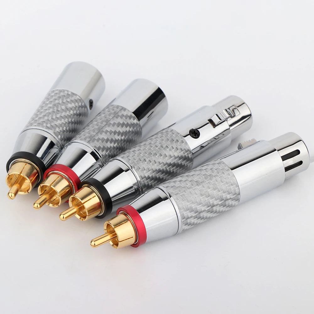 XLR to RCA adapter RCA male to XLR male/female adapter