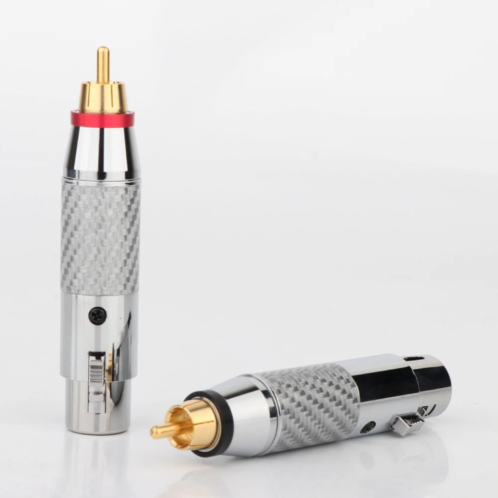 XLR to RCA adapter RCA male to XLR male/female adapter
