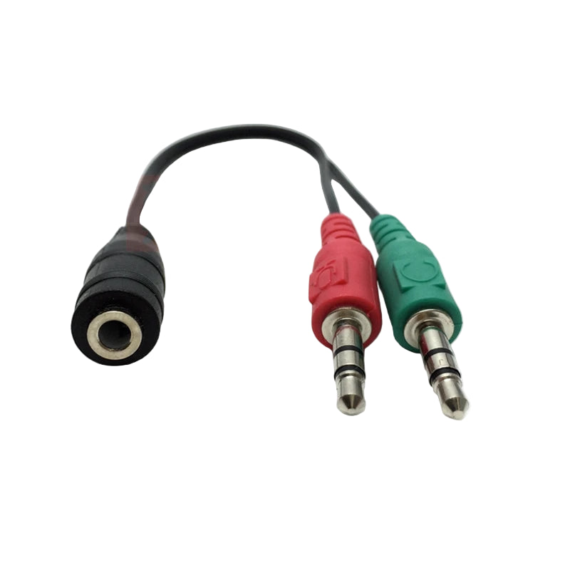 Splitter Headphones jack 3.5 mm Stereo Audio Y-Splitter 2 Female to 1 Male Adapter or 2 Male to 1 Female