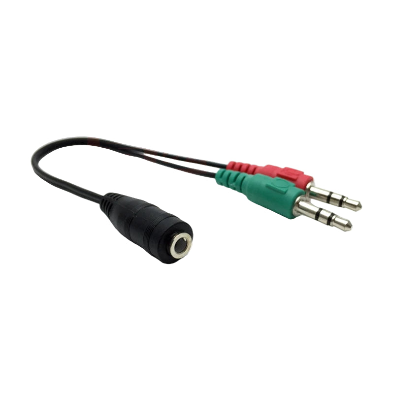 Splitter Headphones jack 3.5 mm Stereo Audio Y-Splitter 2 Female to 1 Male Adapter or 2 Male to 1 Female