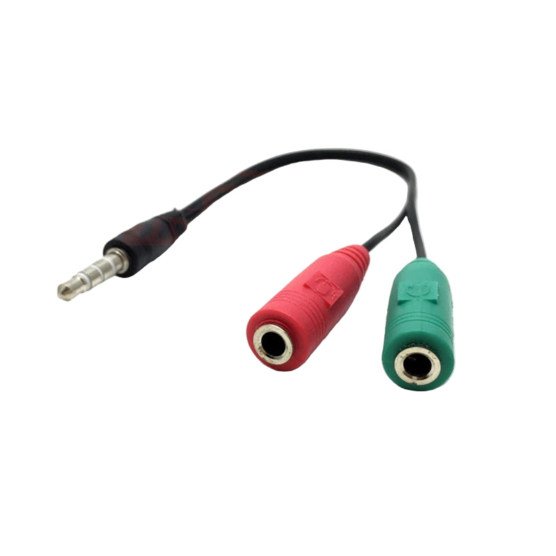 Splitter Headphones jack 3.5 mm Stereo Audio Y-Splitter 2 Female to 1 Male Adapter or 2 Male to 1 Female