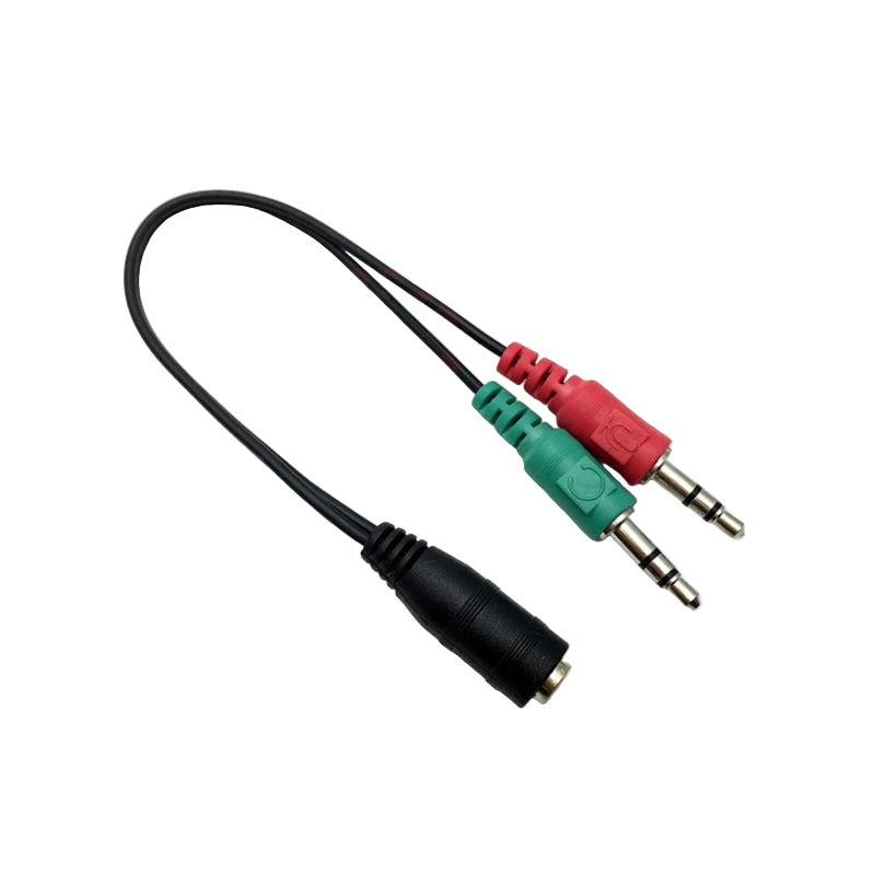 Splitter Headphones jack 3.5 mm Stereo Audio Y-Splitter 2 Female to 1 Male Adapter or 2 Male to 1 Female