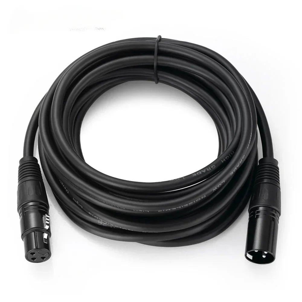 XLR 0.3m 0.5m 1m 1.5m 2m 3m 5m 8m 10m 15m 20m Shielded Audio Cable Male to Female/Male M/F Female to Female F/F