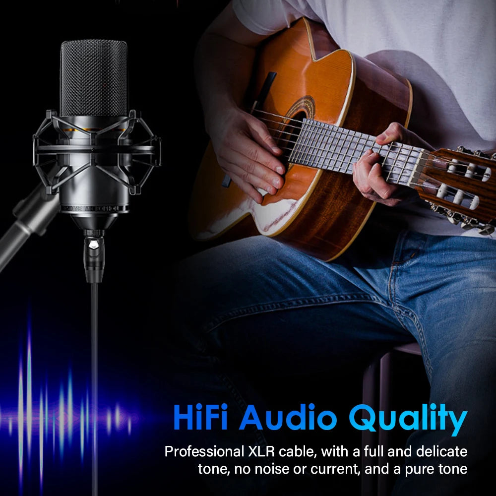 Jack 6.35mm To Female XLR Cable