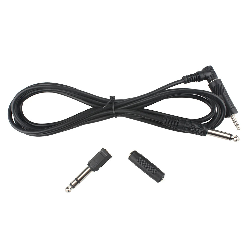 Guitar Cable 3m Connecting Cable 6.35mm 3.5mm Plugs