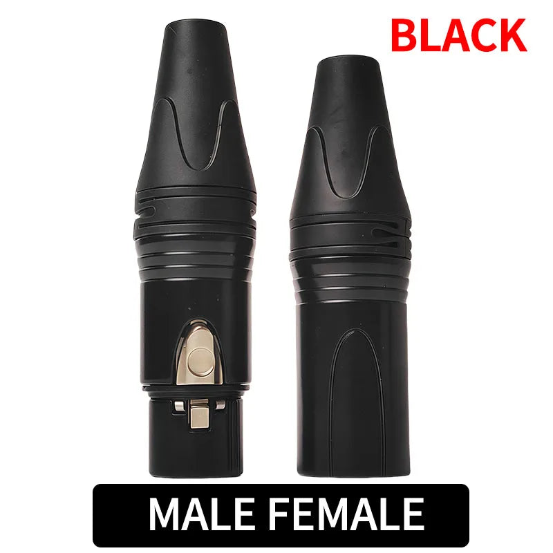 RGB 4/10/20pcs 3-Pin XLR Male or Female Connector