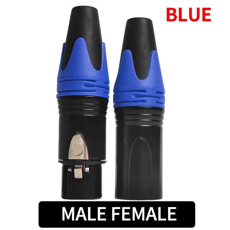 RGB 4/10/20pcs 3-Pin XLR Male or Female Connector