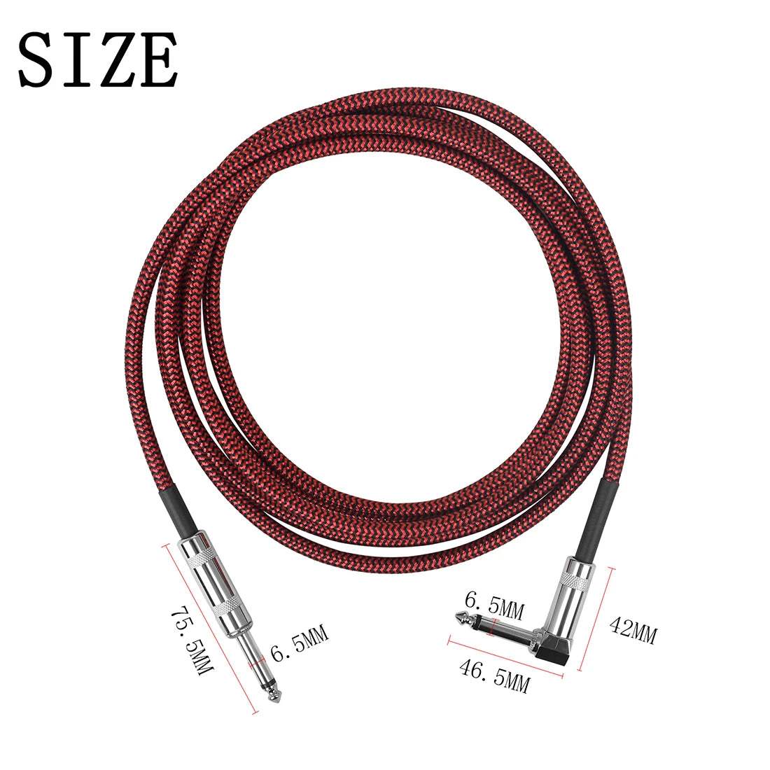 3M Electric Guitar Cable - Noise Reduction Shielding
