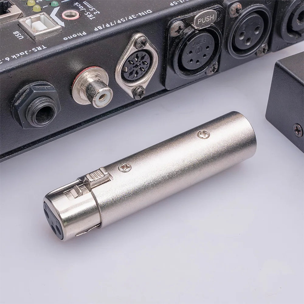 2PCS/4PCS XLR Adapter XLR Male To Female Adapter XLR Female to Male