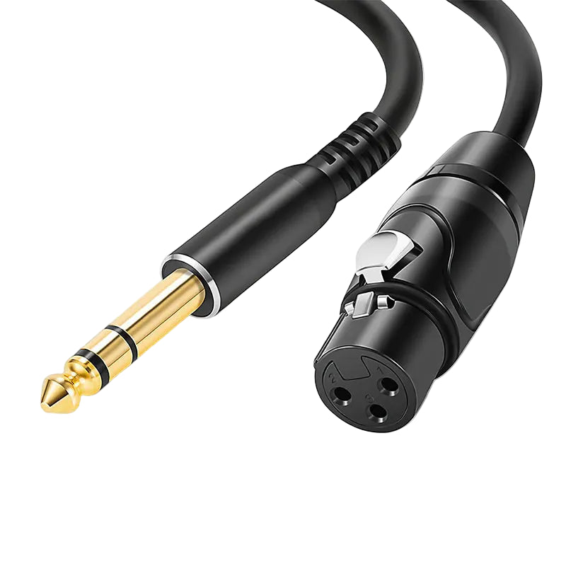 Jack 6.35mm To Female XLR Cable