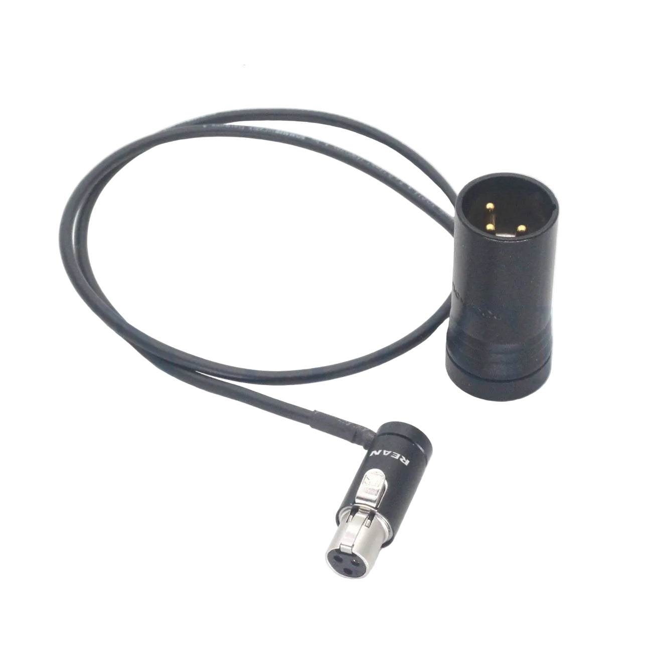Coloured TA3F to Right Angle XLR 3 pin Cable Fits Lectrosonics LR and SR Receivers, Wisycom, Sound Devices, Zaxcom, Zoom