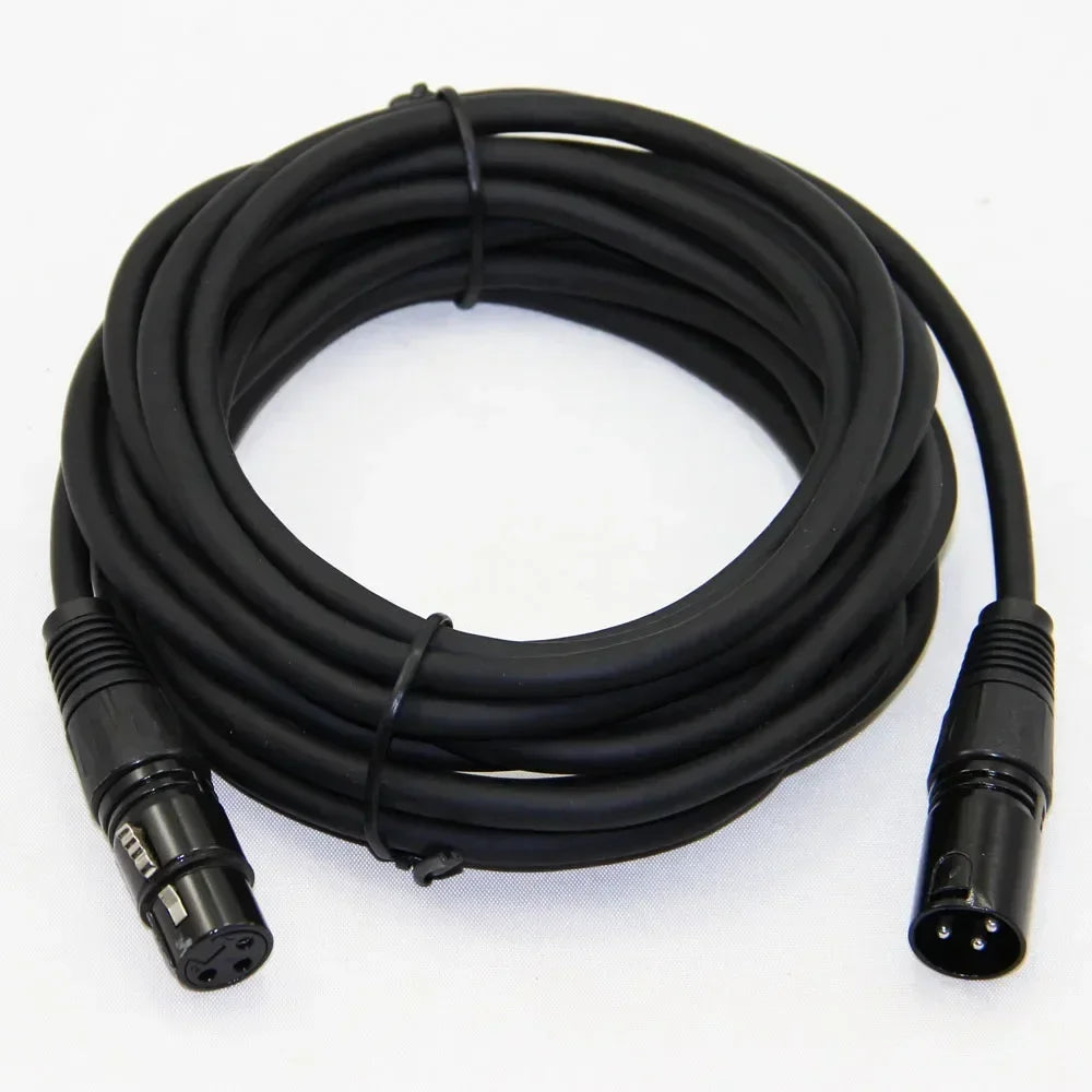 XLR 0.3m 0.5m 1m 1.5m 2m 3m 5m 8m 10m 15m 20m Shielded Audio Cable Male to Female/Male M/F Female to Female F/F
